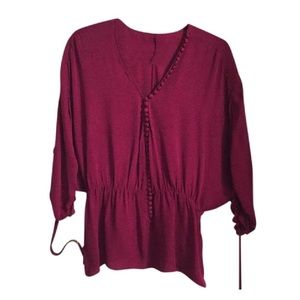 Elizabeth and James Boho Top